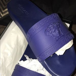 Men’s authentic Versace slides